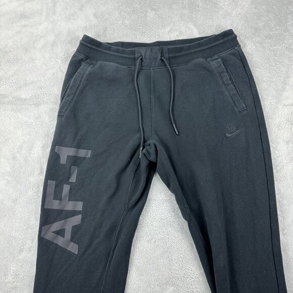 Nike AF1 Black Sweatpants Men’s Size L - Picture 6 of 16